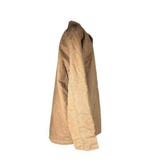 Destinations Workwear Montana Mens Heavy Work Jacket Duck Brown Insulated XL - Picture 6 of 16